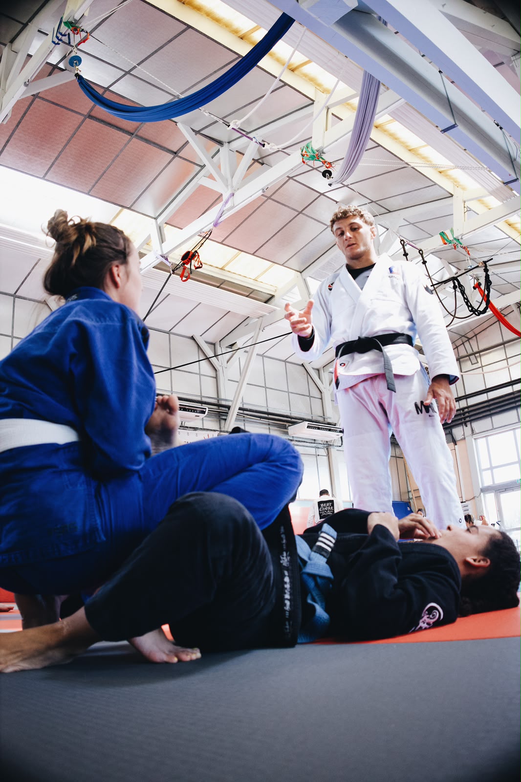 Youness Bennouali dispensant un cours privé de Jiu-Jitsu Brésilien (MAD BJJ) au Jamet Sporting Club à Nantes Bellevue