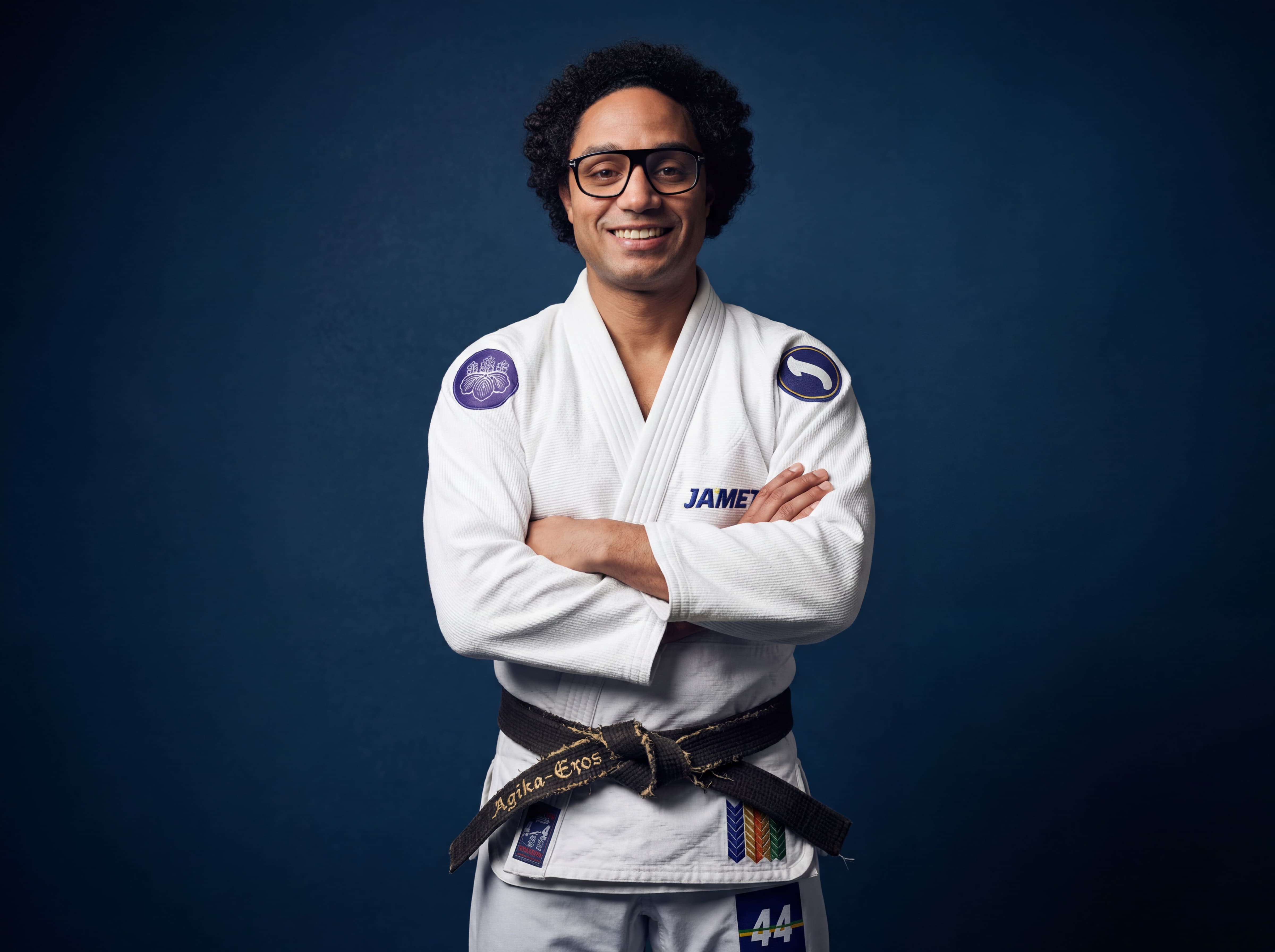 Portrait de Benjamin AZIKA-EROS, directeur technique du Jamet Sporting Club Bellevue.